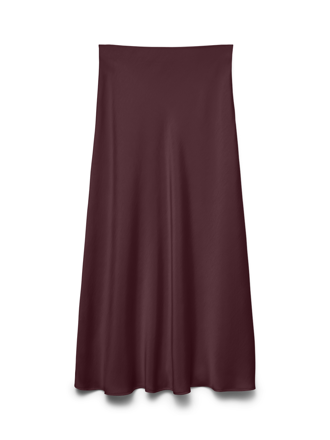 VMLIVIA Long Skirt - Tawny Port - VERO MODA & VILA Bergvik